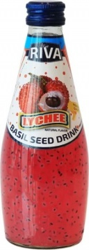 Basil Seed drink Lychee Личи 0,29л.*12шт. Базил Сид