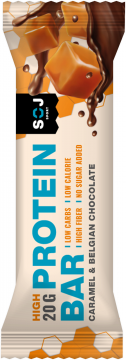 PROTEIN BAR Протеиновый батончик с ирисо-сливочным вкусом в молочном шоколаде без сахара 50гр.*20шт.