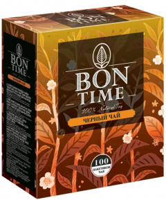 Чай черный Bontime 100пак(картон)*12шт.