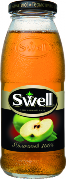 Swell Сок Яблочный осветл. 0,25л.*8шт. Свелл