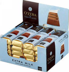Ozera Extra milk Молочный шоколад 42гр.*30шт.