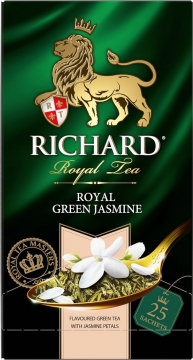 Чай Richard Royal Green Jasmine зеленый 25x2гр 1*12 Ричард