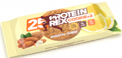 ProteinRex 50гр.*12шт. Печенье протеиновое Миндаль Лимон  Протеин Рекс