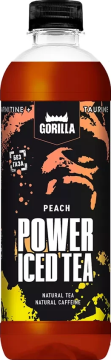 Gorilla power iced tea peach 0,5л.*9шт. Горилла