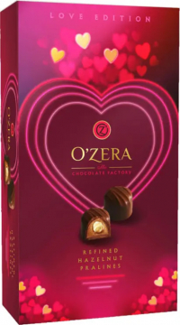 Шоколадные конф.OZera пралине с цел.фун.1*230*9шт.