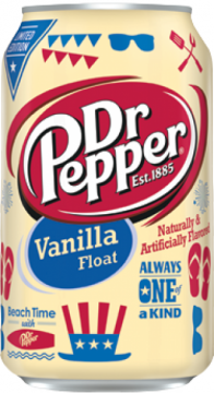 Dr. Pepper Vanilla Float 0,355л.*12шт. Доктор Пеппер