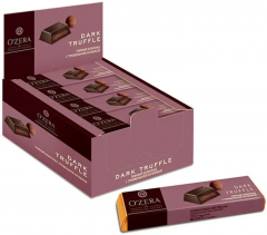 Шоколад темный OZera с трюфельной нач.47г*80шт.
