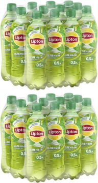 Липтон 0,5л. Зелёный 12шт. - 2 упаковки Lipton Ice Tea