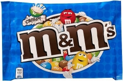 M&M`s криспи Шоколадный 36 г.*1шт.