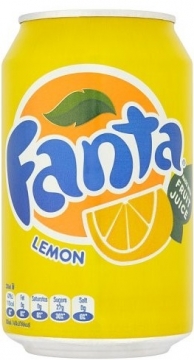 Fanta Lemon 0,33л.*12шт. Фанта