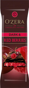 Шоколад OZera Dark&Red berries 40г*90шт.